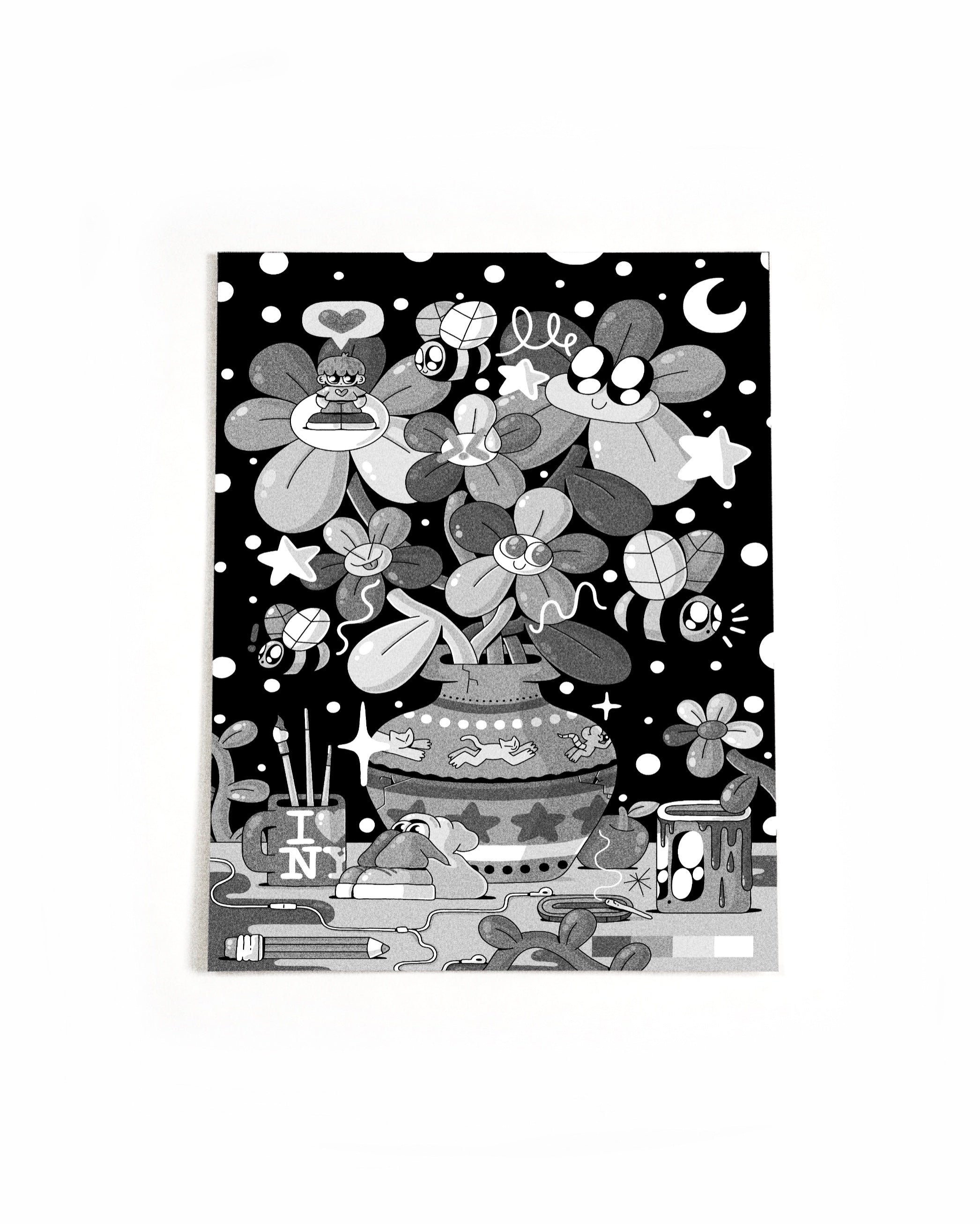 Print BL(OO)M - 30x40 cm